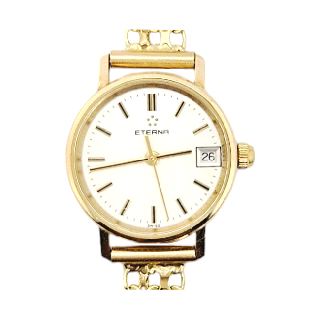 Ladies 18KGold Watch - Eterna - Re:Velvet