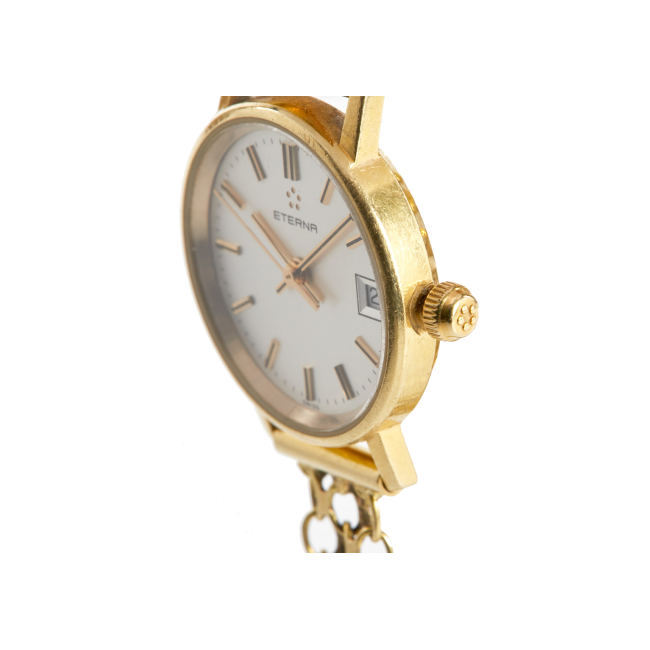 Ladies 18KGold Watch - Eterna - Re:Velvet