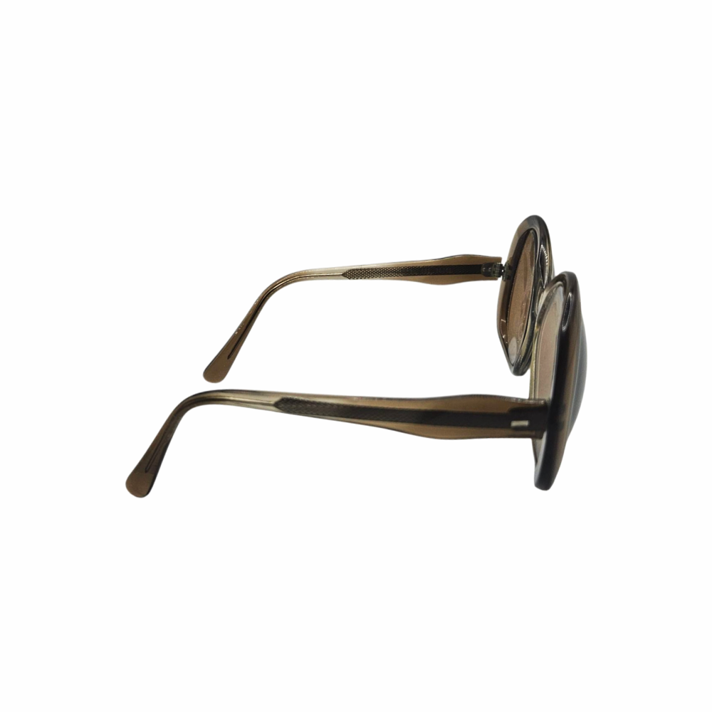 1970s Oversized Oval Prescription Sunglasses in Acetate