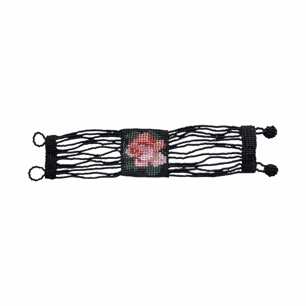 Vintage inspired by 1920s Woven Beaded Bracelet - Re:Velvet