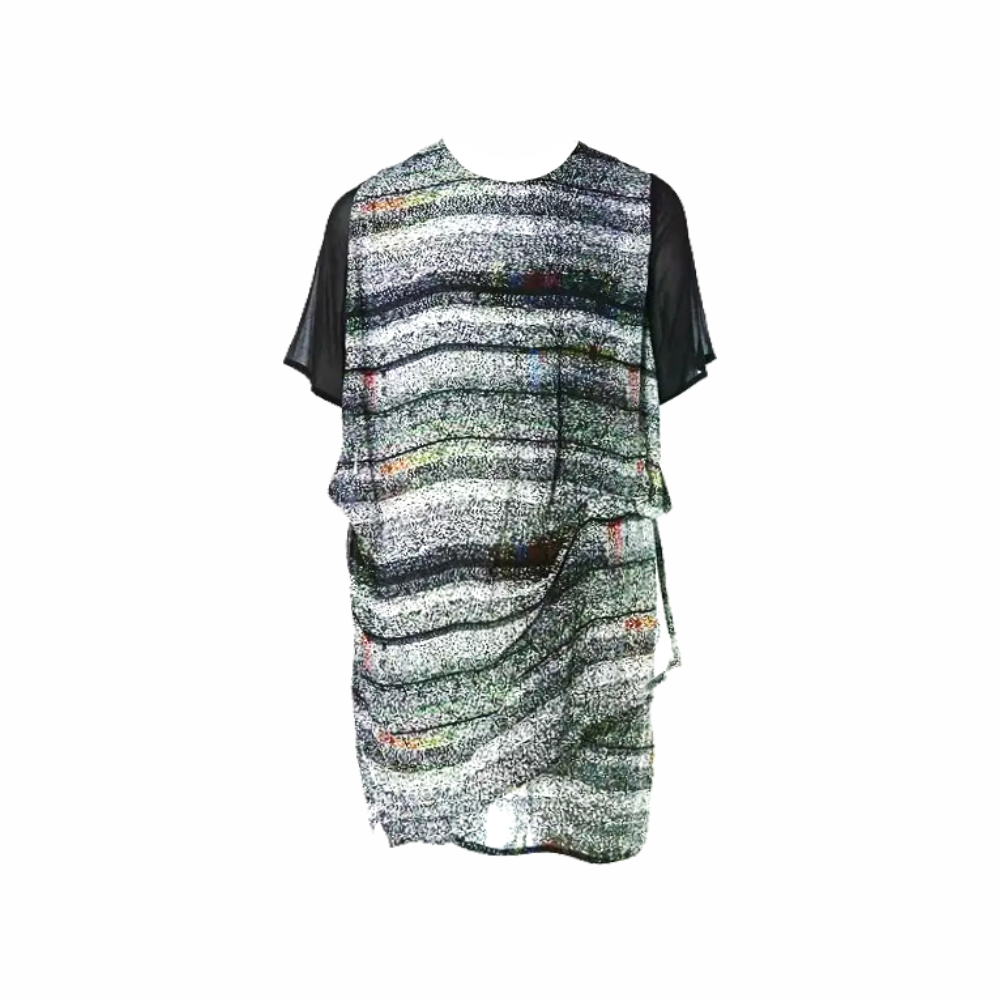 Abstract Print Mini Dress - Acne