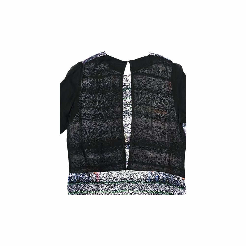 Abstract Print Mini Dress - Acne