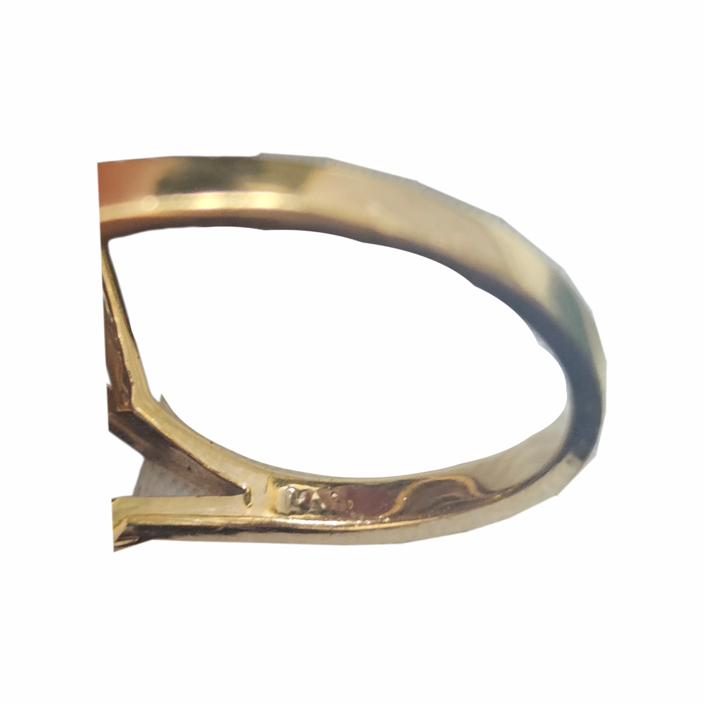Aqua-Blue Statement Ring