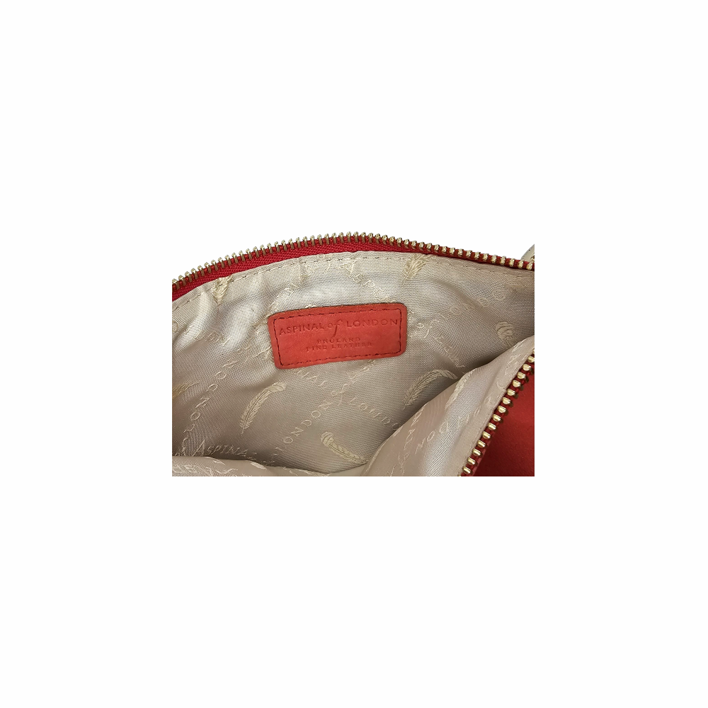 Suede Cosmetic Case - Aspinal of London