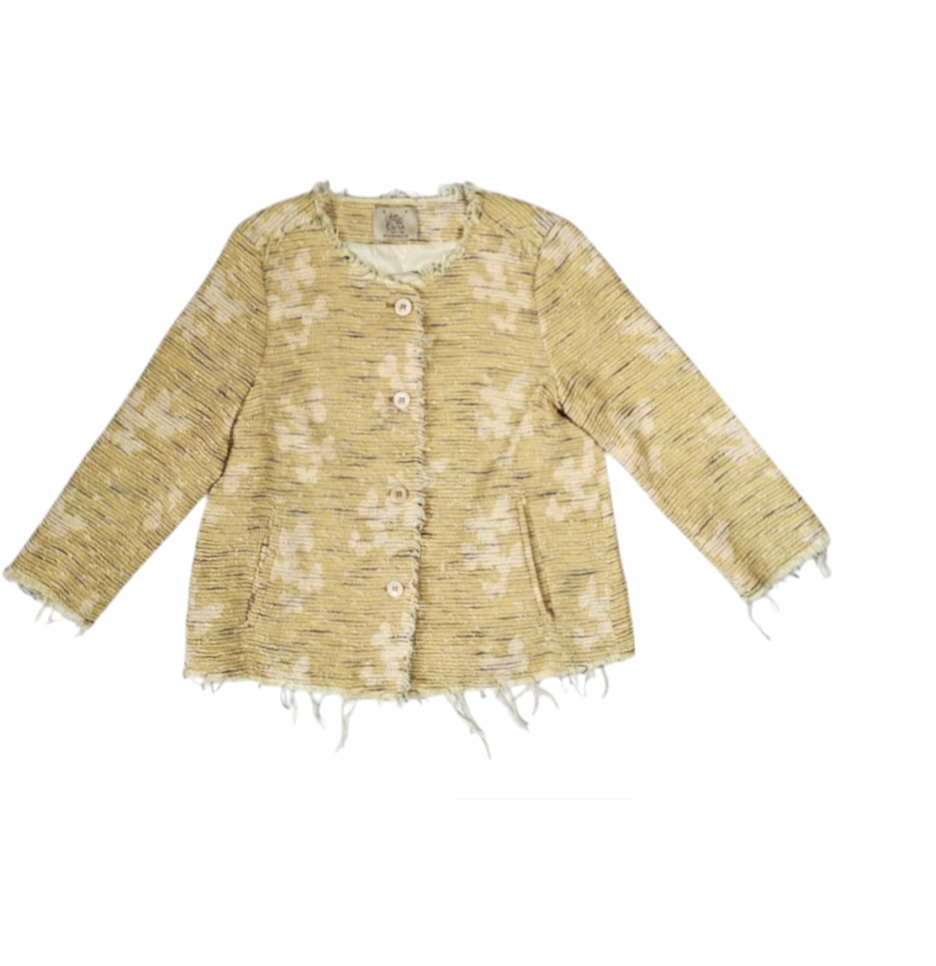 Slubbed Cotton-Blend Textured Jacket - Attic and Barn