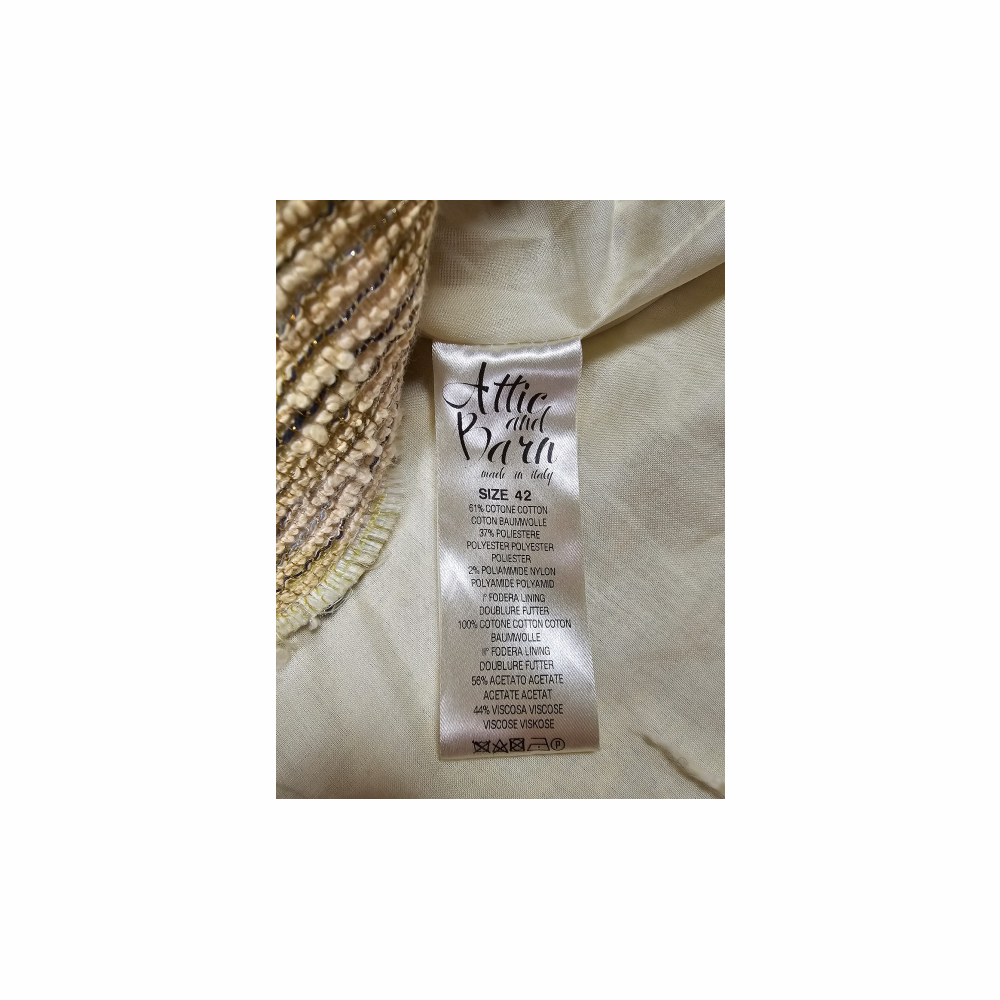 Slubbed Cotton-Blend Textured Jacket - Attic and Barn