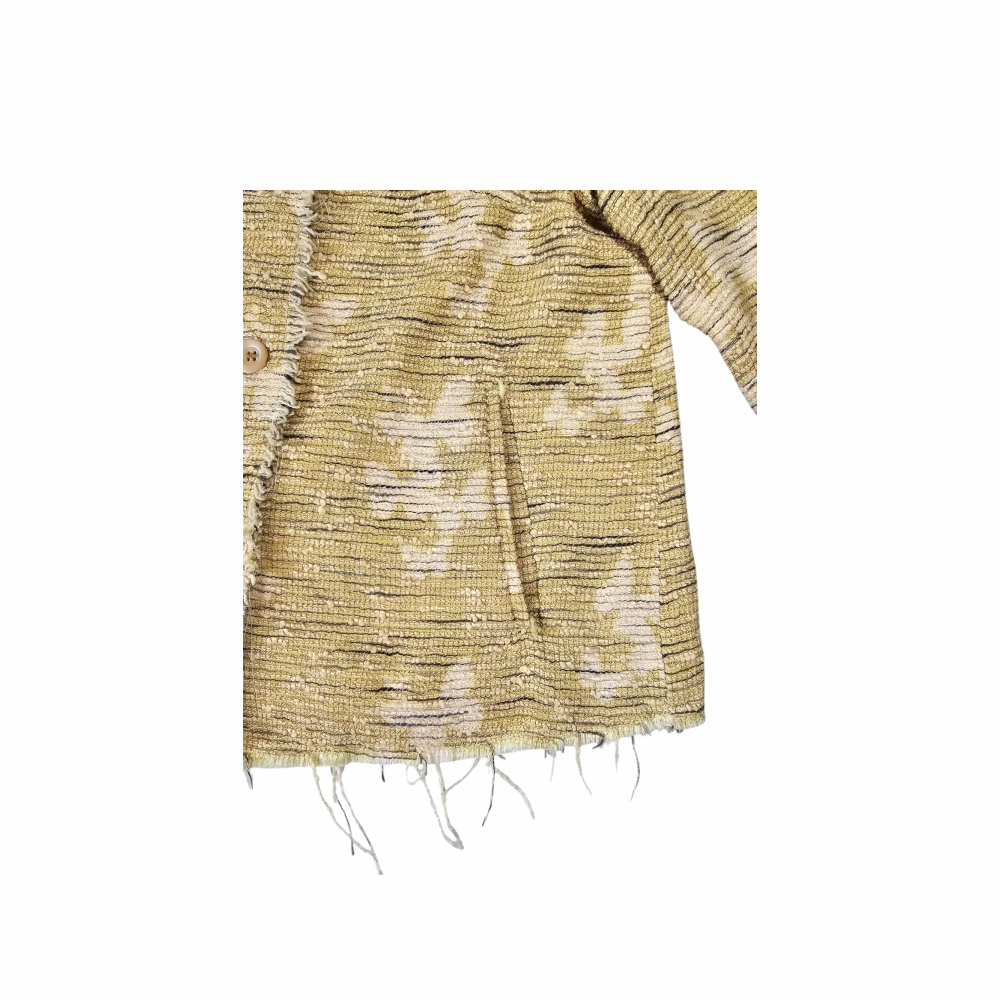 Slubbed Cotton-Blend Textured Jacket - Attic and Barn