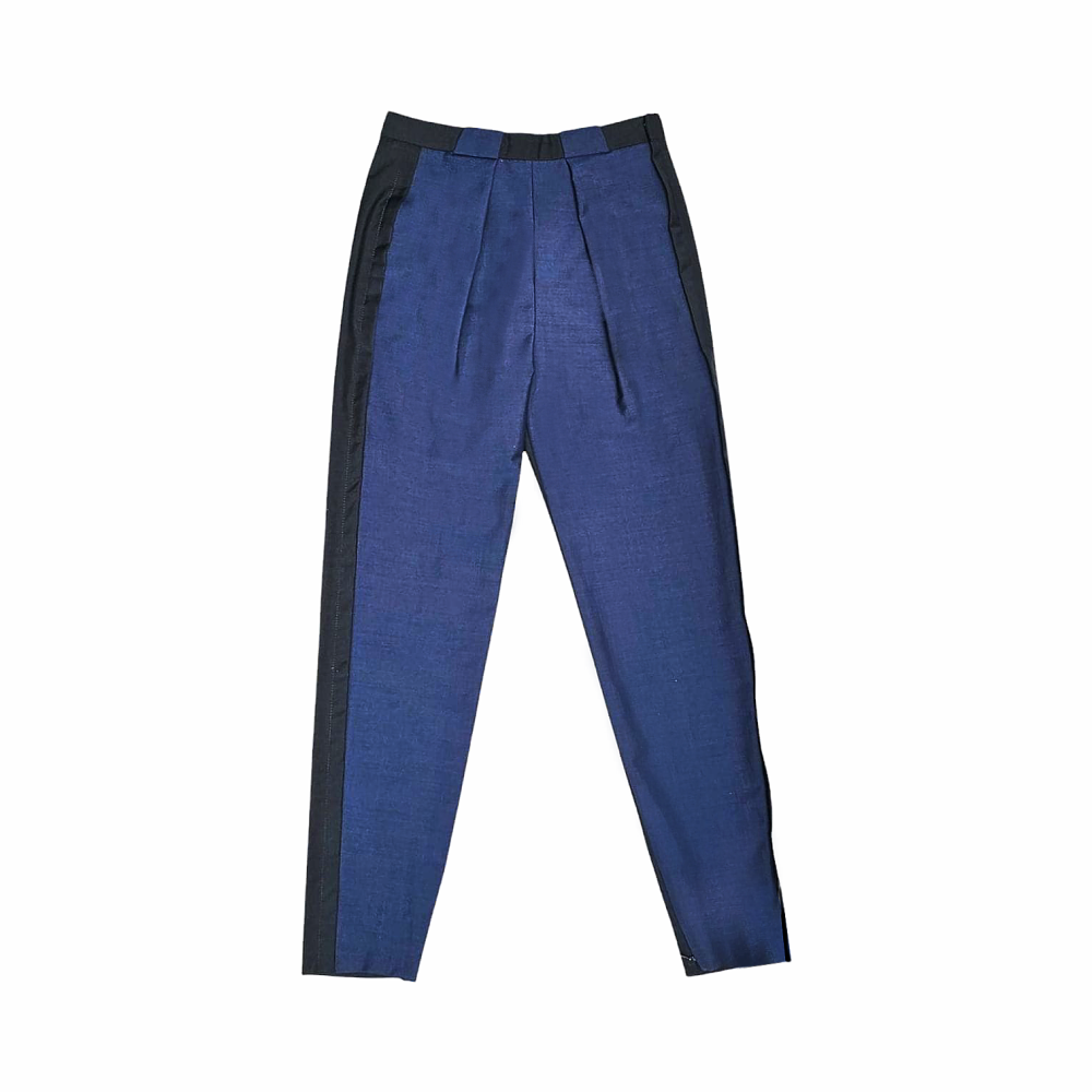 Tapered Dual Colour Trousers - Balenciaga