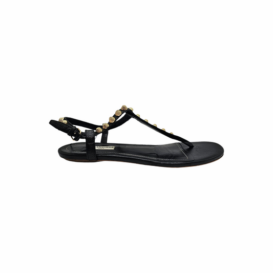 Studded Thong Sandals "Arena" - Balenciaga