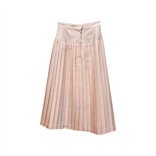 Silk Pleated Skirt - Re:Velvet