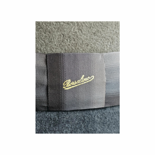 Dual Colours Wide Brim Eleanora Brushed Felt Hat - Borsalino - Re:Velvet