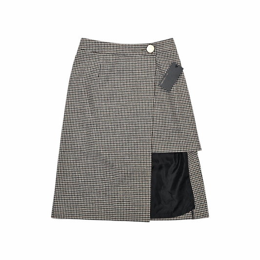 Folded Houndstooth Skirt - Braque Label - Re:Velvet