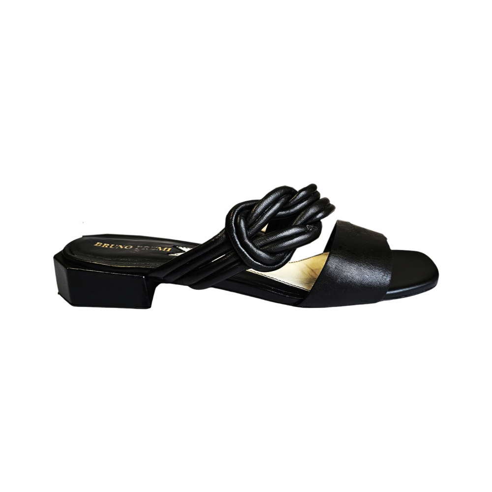 Flat Mules Sandals with Knotted strap - Bruno Premi - Re:Velvet