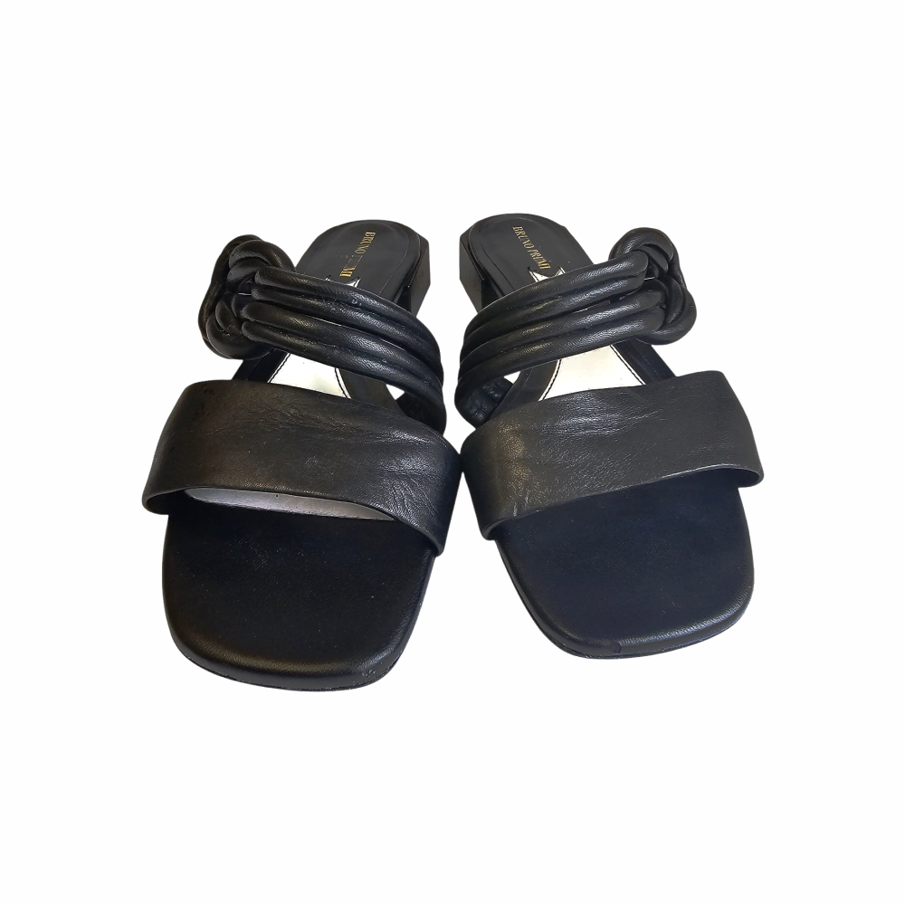 Flat Mules Sandals with Knotted strap - Bruno Premi - Re:Velvet