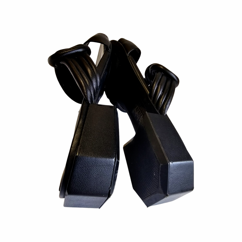 Flat Mules Sandals with Knotted strap - Bruno Premi - Re:Velvet