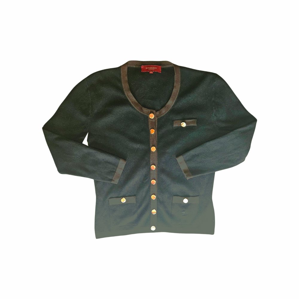 Fitted Cardigan - Burberry - Re:Velvet