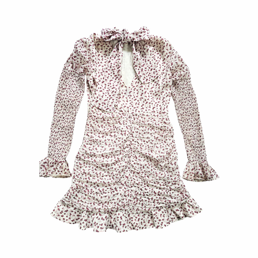 Floral Frill Mini Dress - By Nicola