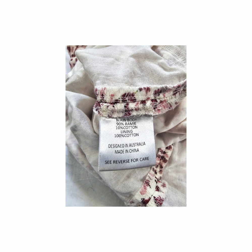 Floral Frill Mini Dress - By Nicola