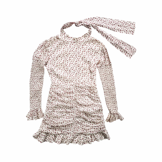 Floral Frill Mini Dress - By Nicola