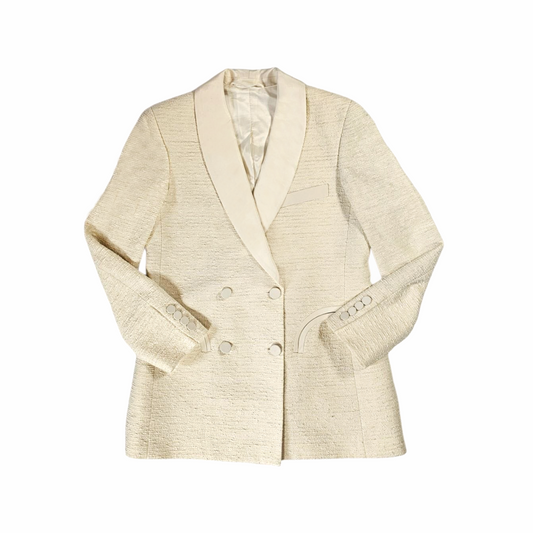 Tweed Double-Breasted Blazer - Blazé