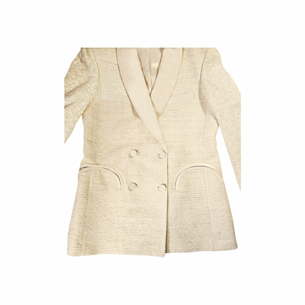 Tweed Double-Breasted Blazer - Blazé