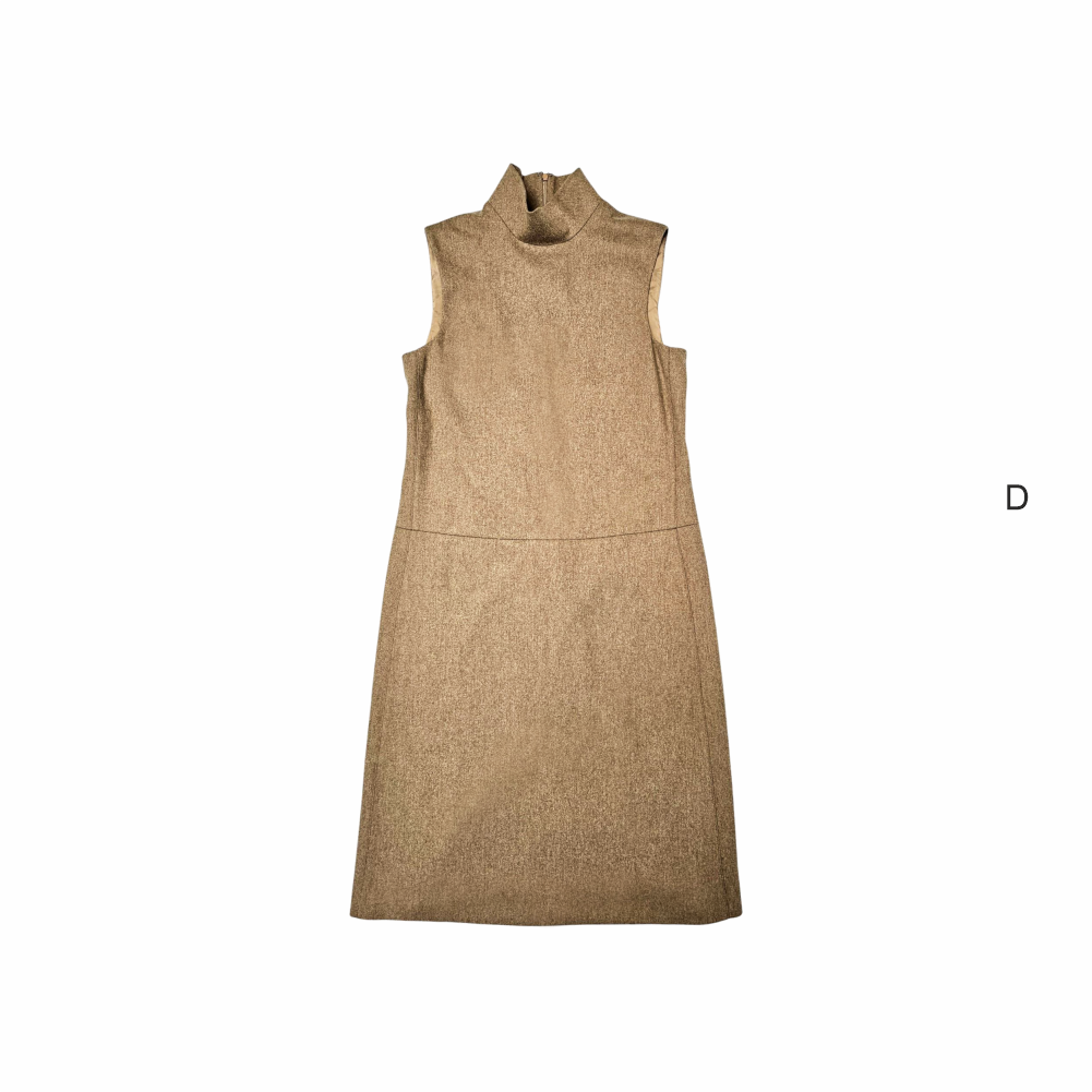 Wool Tailored Sheath Dress - CK by Calvin Klein - Re:Velvet