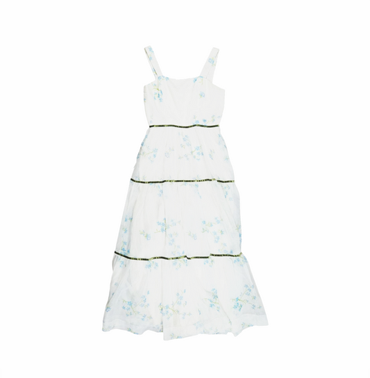 Vintage English-Made Tiered Summer Dress (c. Late 1960s–Early 1970s) - California “The Look You Love”