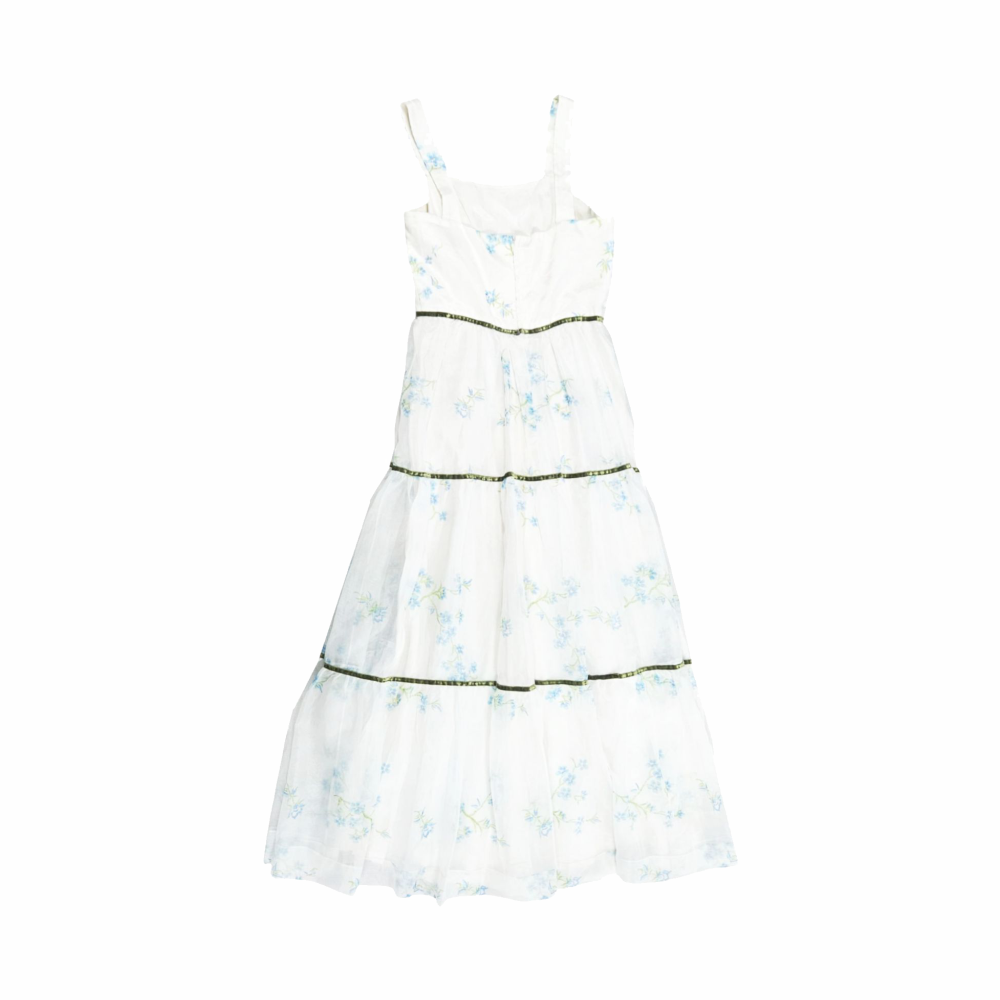 Vintage English-Made Tiered Summer Dress (c. Late 1960s–Early 1970s) - California “The Look You Love”