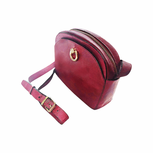Vintage Leather Cross Body - Céline