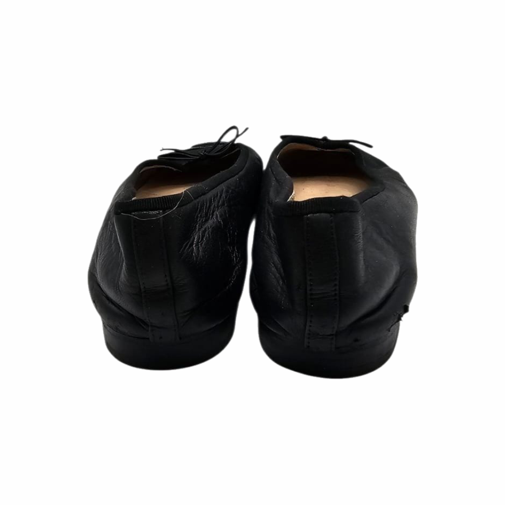 Calfskin CC Ballerina Pumps - Chanel