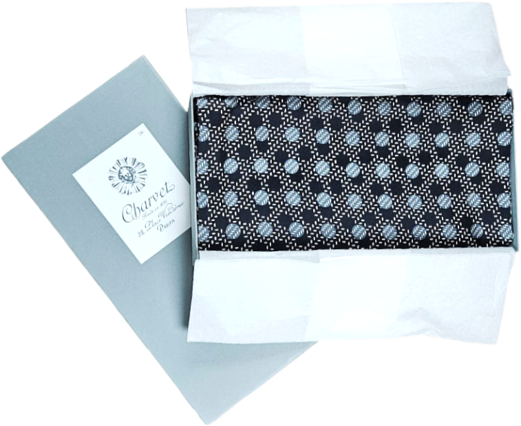 Geometric Silk Scarf – Charvet