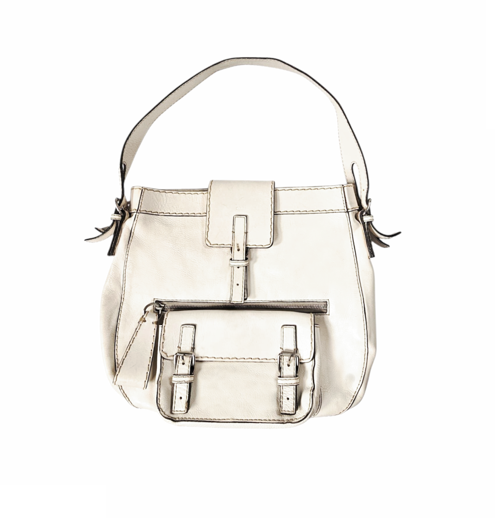 Mid 2000s Vintage Edith Leather Boho Shoulder Bag - Chloé