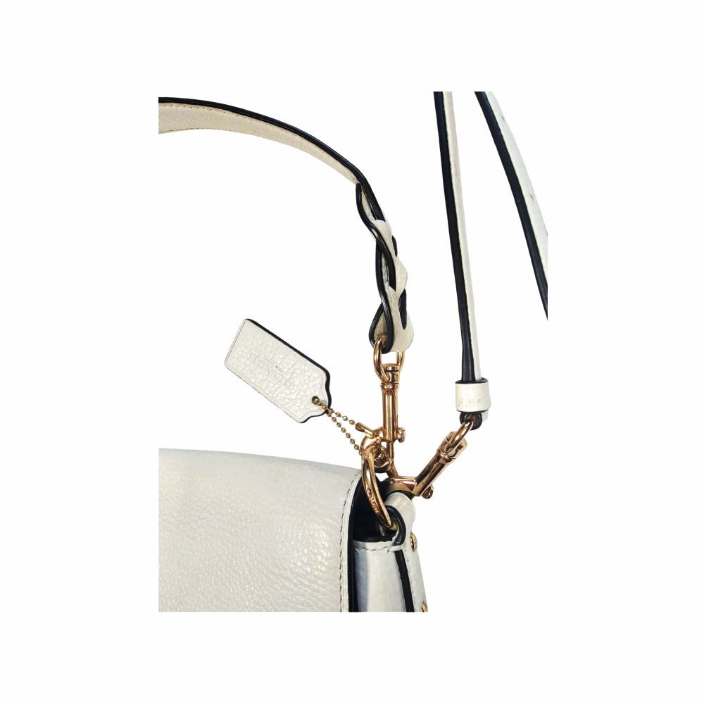 Leather and Canvas Jade Messenger Bag - Coach