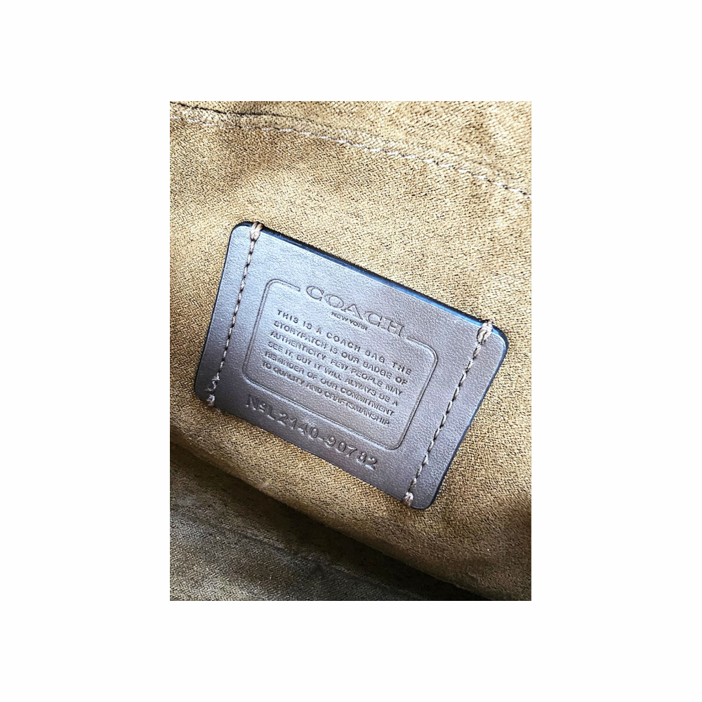 Leather and Canvas Jade Messenger Bag - Coach