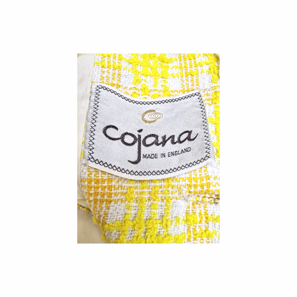 Canary Wool Tweed Long Coat - Cojana