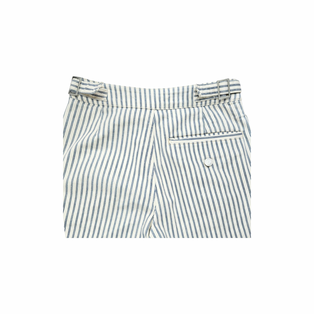 High Waist Stripe Straight Legs Jeans - Comptoir des Cotonniers