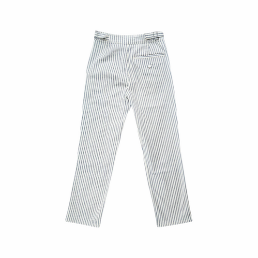 High Waist Stripe Straight Legs Jeans - Comptoir des Cotonniers