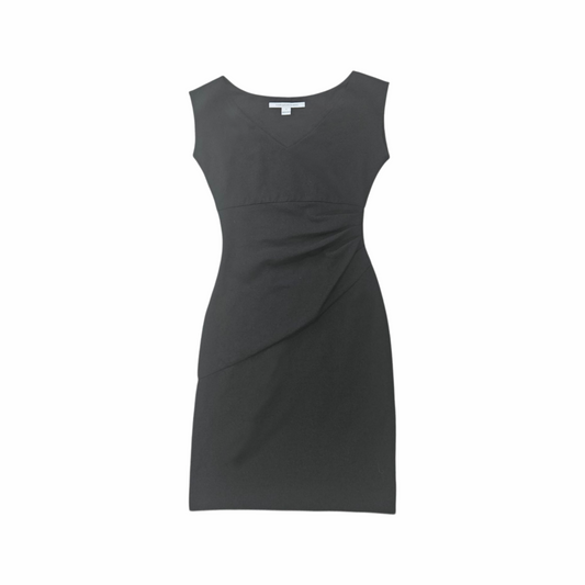 Y2K Black Sheath Dress With Ruched Detail - Diane Von Furstenberg