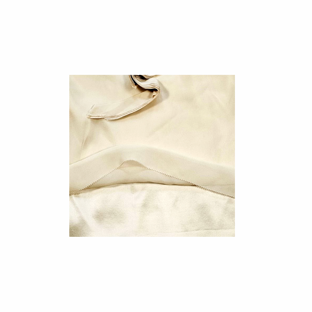 Semi Sheer Balloon Sleeves Silk Blouse - Diane von Furstenberg
