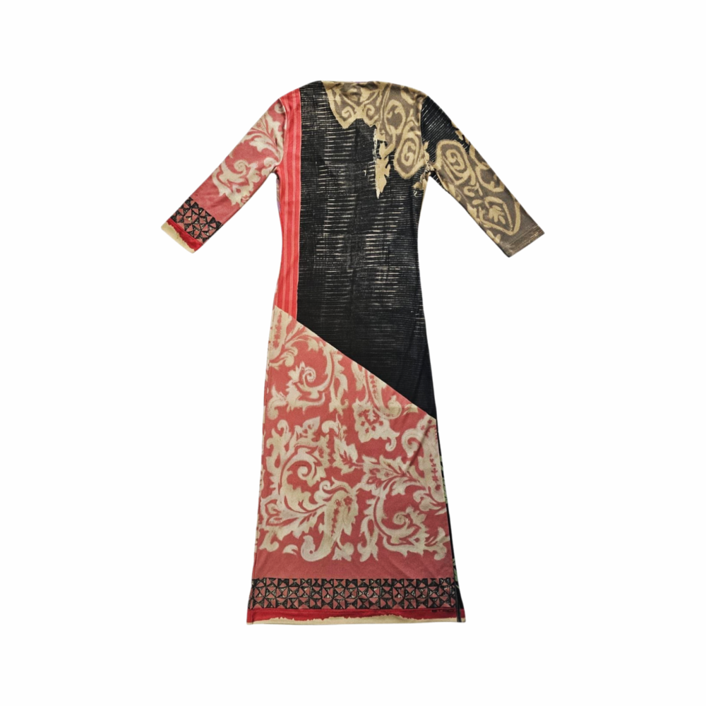 Maxi Jersey Dress with Ethnic-Inspired Print - Etro