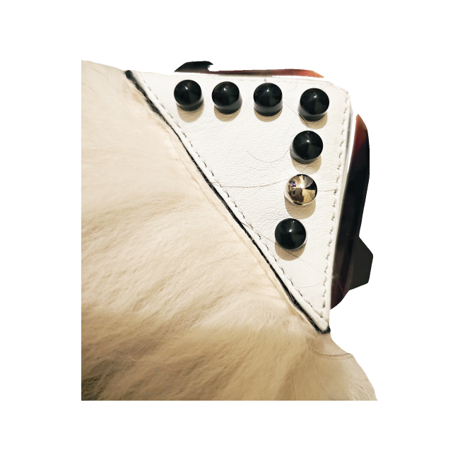 Fox Fur Monster Bug Bag Charm - Fendi - Re:Velvet