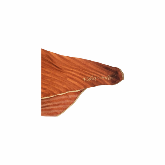 Vintage 80s Silk Scarf - FIsba Stoffels