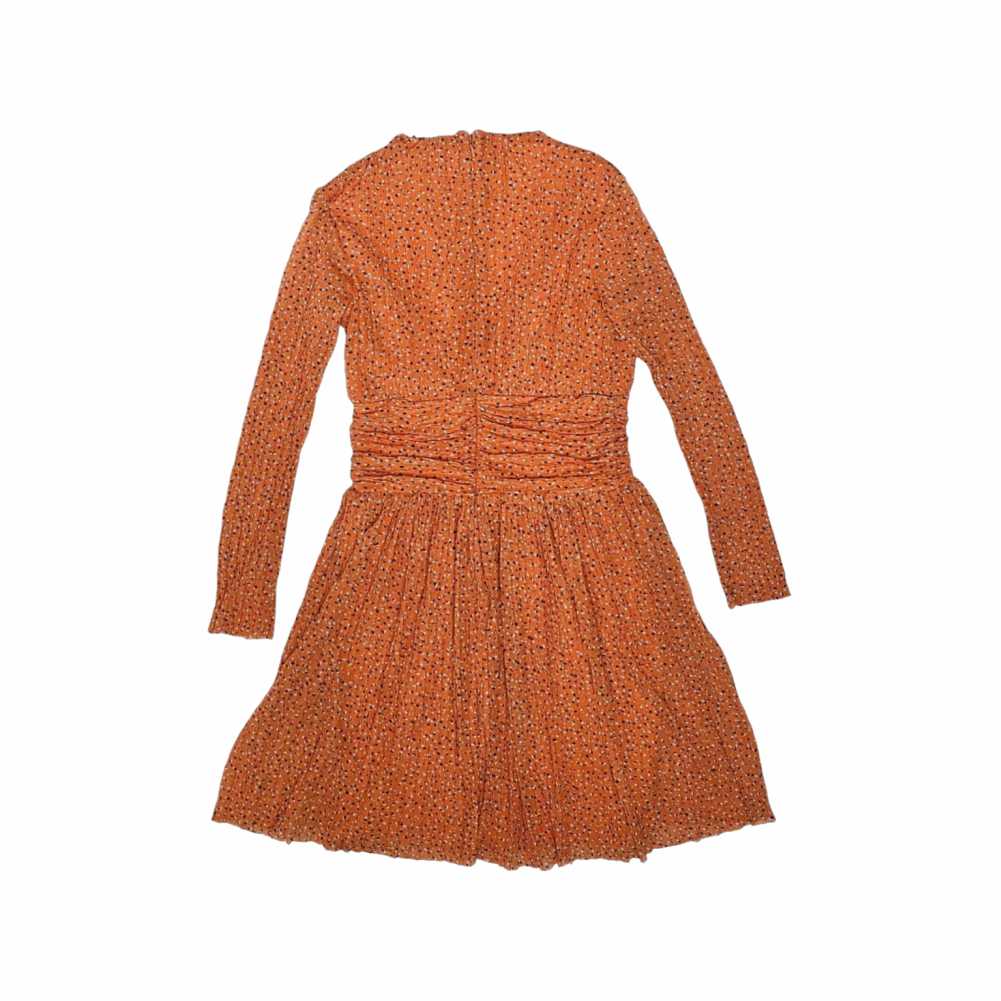 Print V-Neck Belted Mini Dress - French Connection