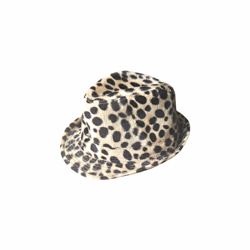 Leopard Print Fedora Hat - Friis Company - Re:Velvet
