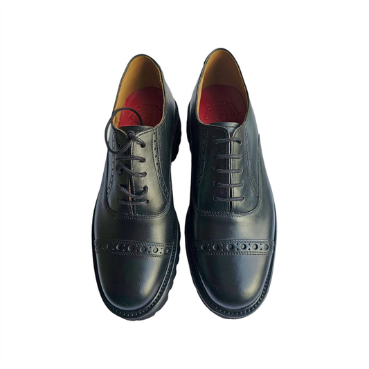 Women Leather Brogues - Grenson - Re:Velvet