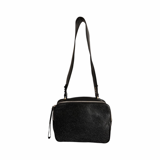 Scotchgrain Front Leather Shoulder Bag - & Other Stories - Re:Velvet