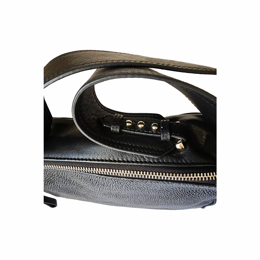 Scotchgrain Front Leather Shoulder Bag - & Other Stories - Re:Velvet
