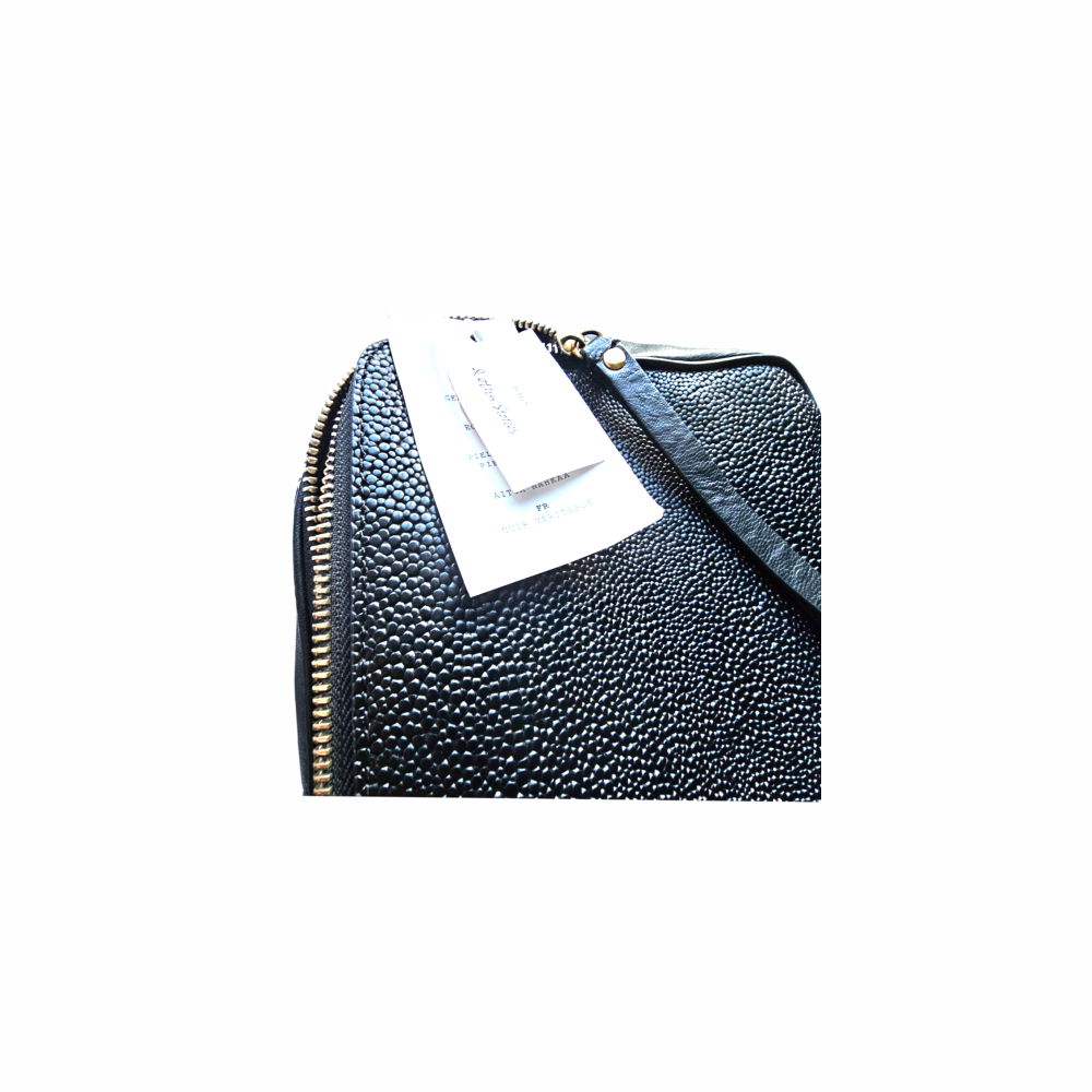 Scotchgrain Front Leather Shoulder Bag - & Other Stories - Re:Velvet