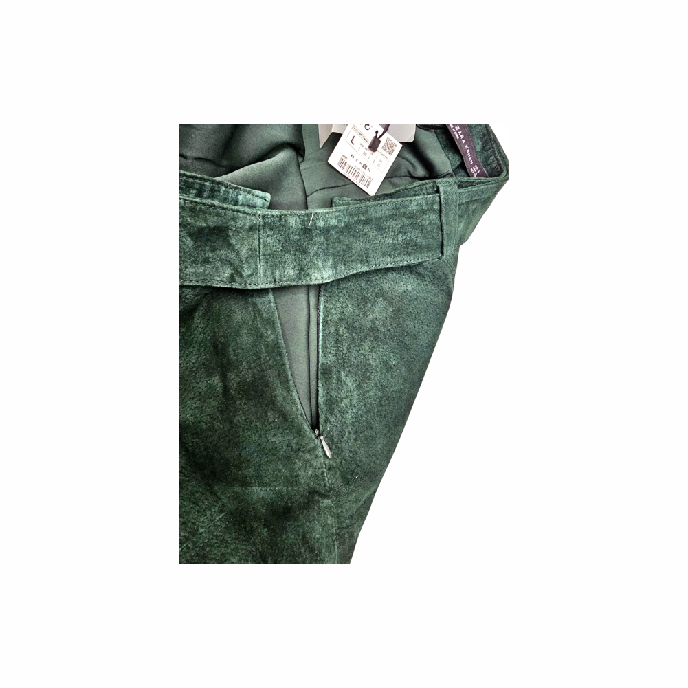 Suede Leather Mini Skirt - Zara Woman - Re:Velvet