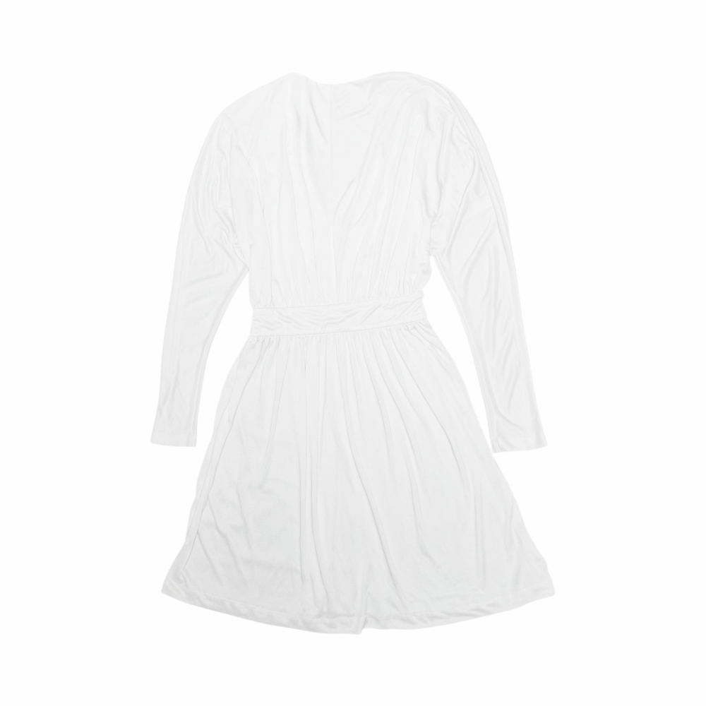 V-Neck Mini Cocktail Dress - Halston Heritage